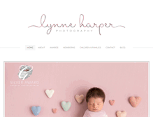 Tablet Screenshot of lynneharper.com